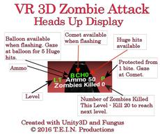 VR 3D Zombie Attack capture d'écran 2