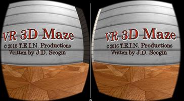 VR 3D Maze Plakat