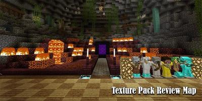 Map Texture Pack Review Map Minecraft Affiche