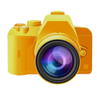 Camera gold editor icône
