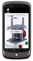 3D Printer الملصق