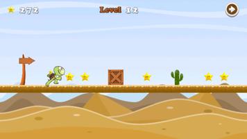 Turtle Run in desert Ekran Görüntüsü 2