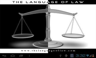 The Language of Law for Tablet постер