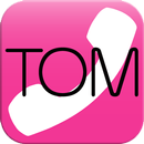 友達　お仕事　ミライノデンワ。IP電話アプリTOM APK