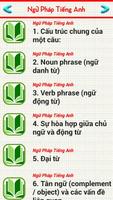 Ngu Phap Tieng Anh - English screenshot 1
