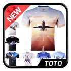 T Shirt Design 3D icon