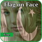 Flag on Face Maker Pro icono