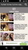 TUTAK TUTAK TUTIYA Video Songs ảnh chụp màn hình 1