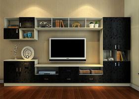 Conception de meuble TV Affiche