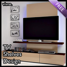 TV Shelves Design 아이콘