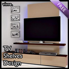 TV Shelves Design ไอคอน