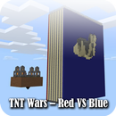 Map TNT Wars – Red VS Blue Minecraft APK