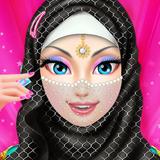 Muslim Hijab Makeup Game icône