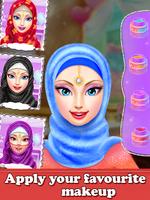 Muslim Hijab Makeup Game 截图 1