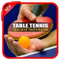 Table Tennis Tips and Techniques Affiche