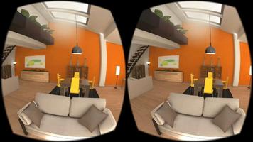 Home Interior Design VR/AR Poster