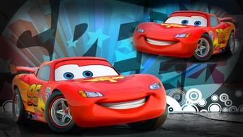 Lightning McQueen Racing Games plakat