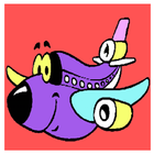 Coloring Book: Airplanes icon