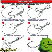 Strategies & Tricks tying fishing line poster