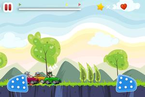 Talking Cat Vs Jerry Car Racing Adventure screenshot 2