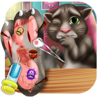 Talking Cat Foot Doctor أيقونة