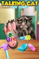 Talking Cat Foot Doctor تصوير الشاشة 1