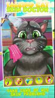 Talking Cat Skin Doctor Kids Game capture d'écran 2