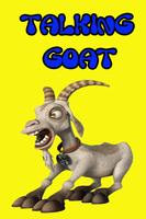 Domestic Funny Goat: chèvre Plakat