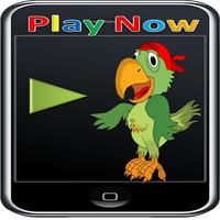 Talking Parrot Game تصوير الشاشة 1