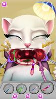 Talking Cat Dentist Kids Game capture d'écran 2