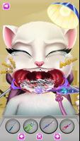Talking Cat Dentist Kids Game स्क्रीनशॉट 3