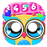 Hibou Mignon Clavier Emoji icône