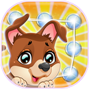 Niedlichen Welpen Bildschirmsperre Muster APK