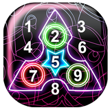 Fidget Spinner Sperrbildschirm Thema Zeichen
