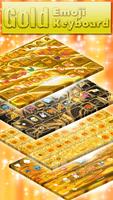 Gold Emoji Keyboard Screenshot 1
