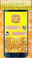 Gold Emoji Keyboard Screenshot 2