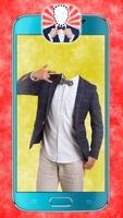 Costume Homme Photo Montage Affiche