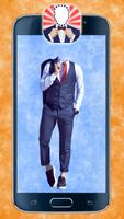 Men Suit and Tie Photo Maker syot layar 1