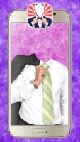 Men Suit and Tie Photo Maker syot layar 2