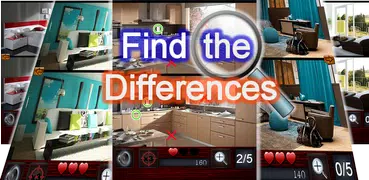 Find the Differences: Rooms