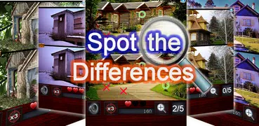 Spot the Differences: Houses