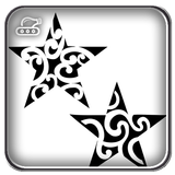 Star Design Tattoo ikon