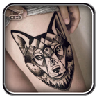 Wolf Tattoo Designs icône