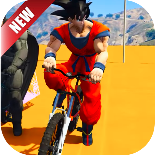 Superhero Bmx Stunt Racing: Bike Stunt Tricks 2018