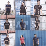 Taps etniczne ubrania.