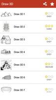 How to Draw :3D capture d'écran 1