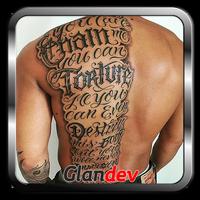 Tatto Lettering Design 포스터