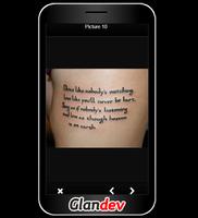 Tatto Lettering Design capture d'écran 2