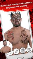 برنامه‌نما Tattoo Maker Image Editor عکس از صفحه