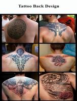 Tattoo Back Design Affiche